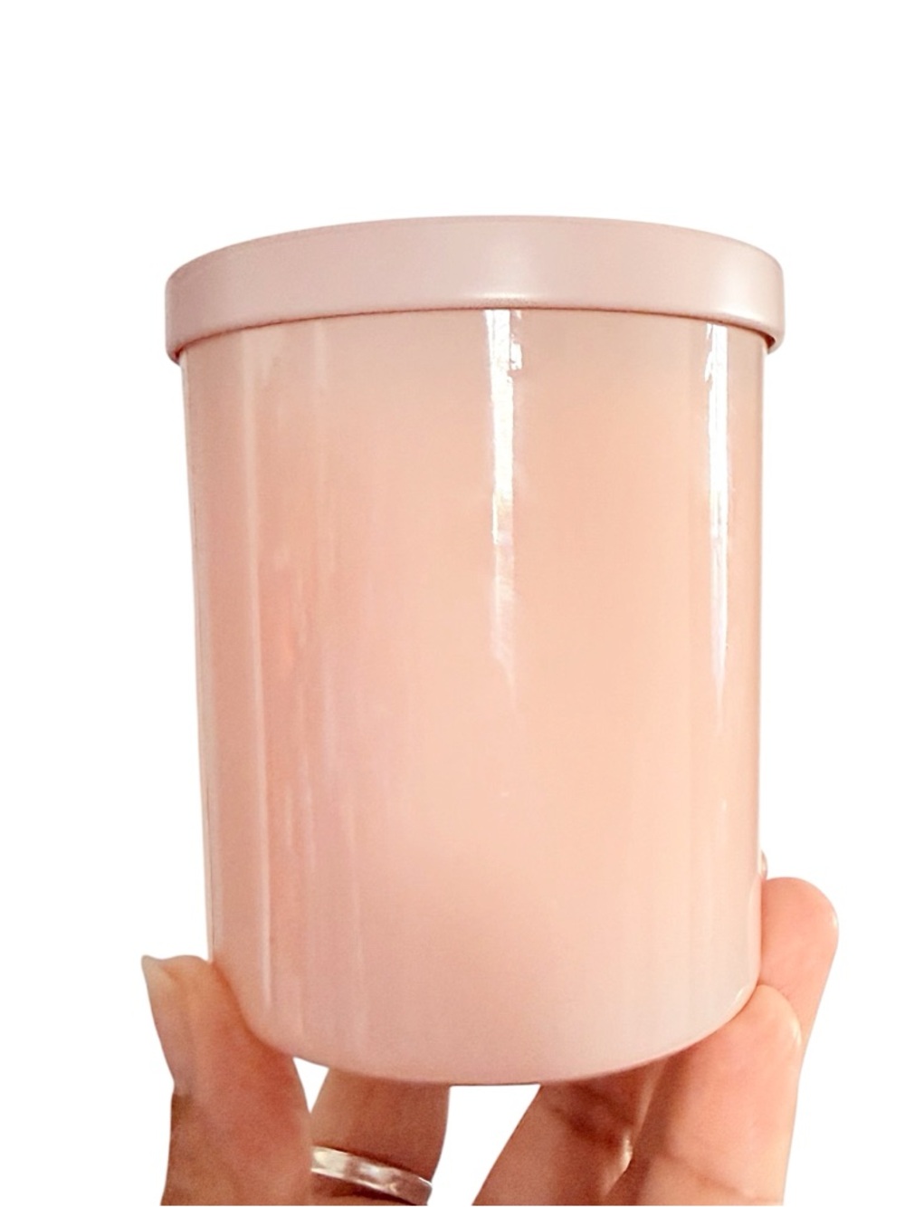 Leoben Company Guava Blossom Scented Candle - Pink - Picture 2 of 4